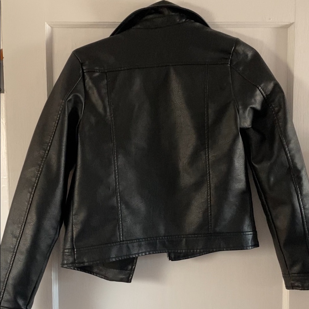 Leather Bomber Jacket